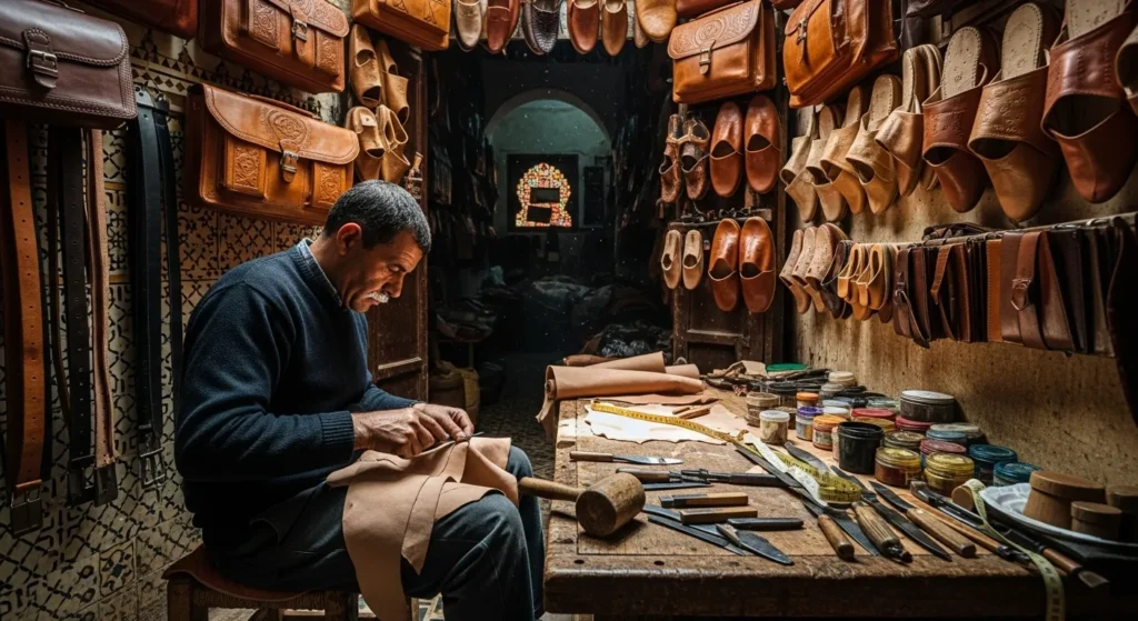 Marrakech has endless shopping, I’ve consistently found that the highest quality leather goods are in the Fes medina