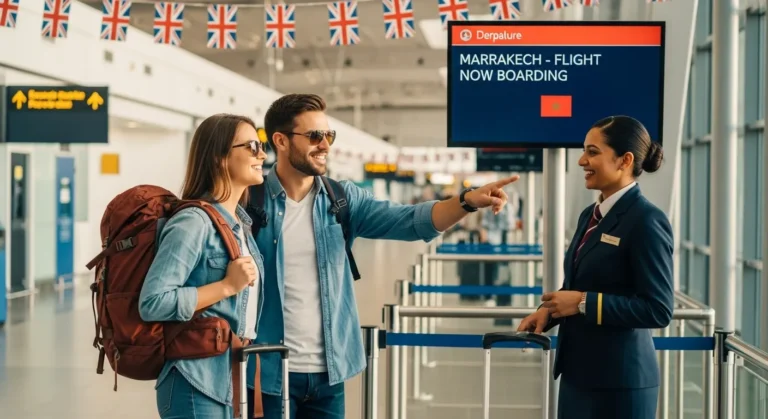 uk to morocco flight time